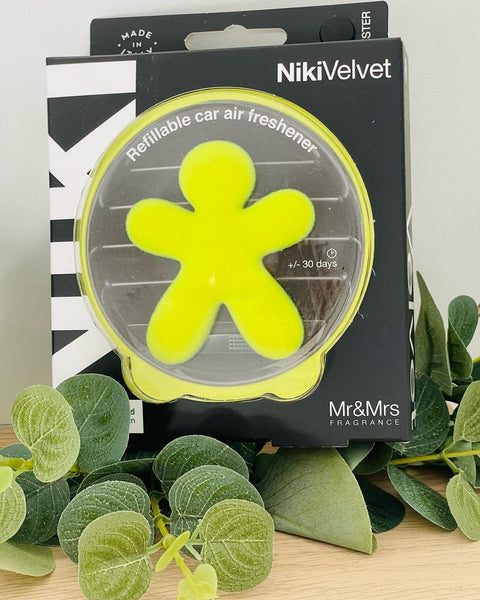 Diffuseur de parfum voiture Mr and Mrs fragrance NIKI VELVET